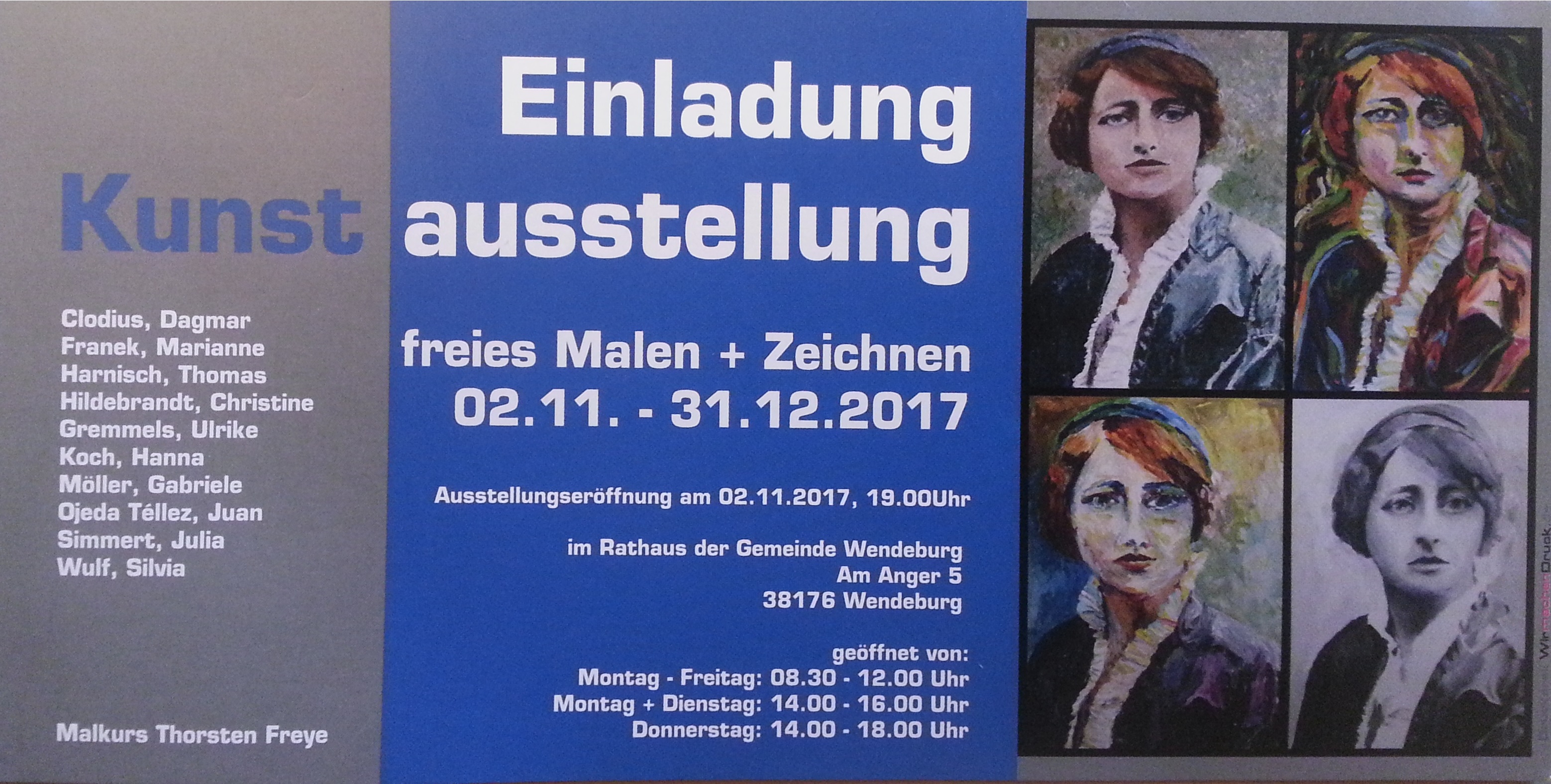 Bitte besuchen Sie unsere aktuelle Ausstellung!